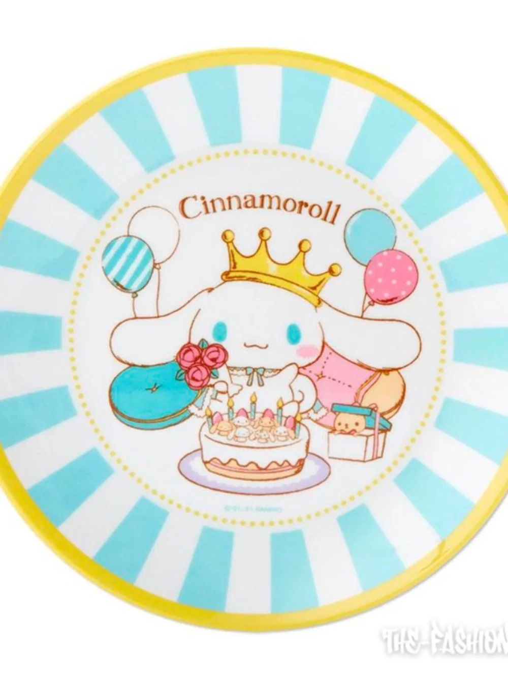 Sanrio Cinnamoroll 2 Tier Cake Stand Dessert Snack Display Tray Set Japan RARE